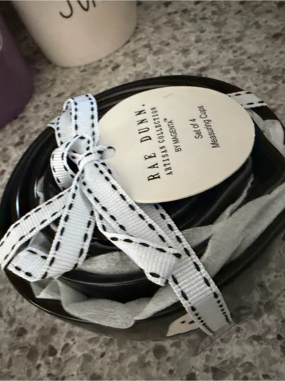 Rae Dunn Ghost Measuring Cups